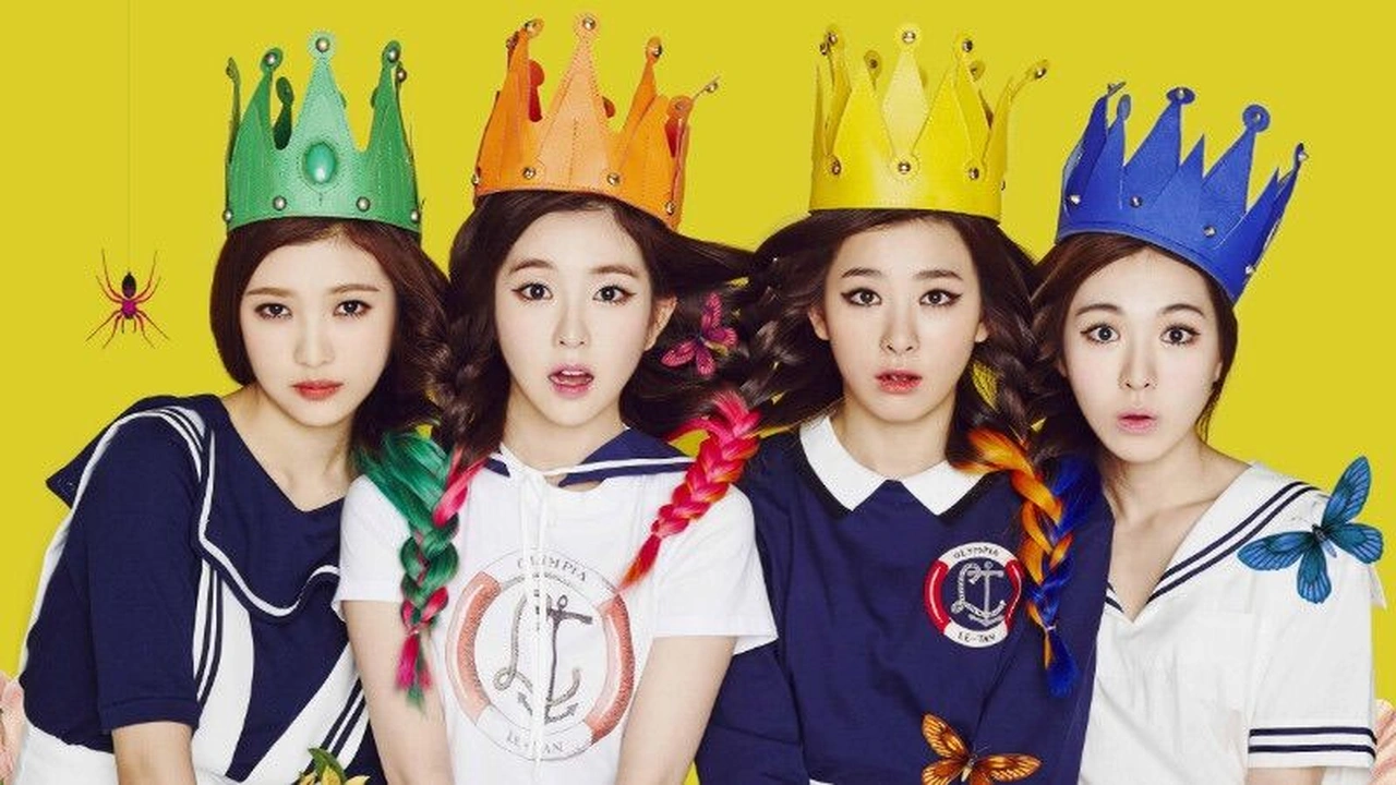 اسماء فرقة ريد فيلفيت بالانجليزي