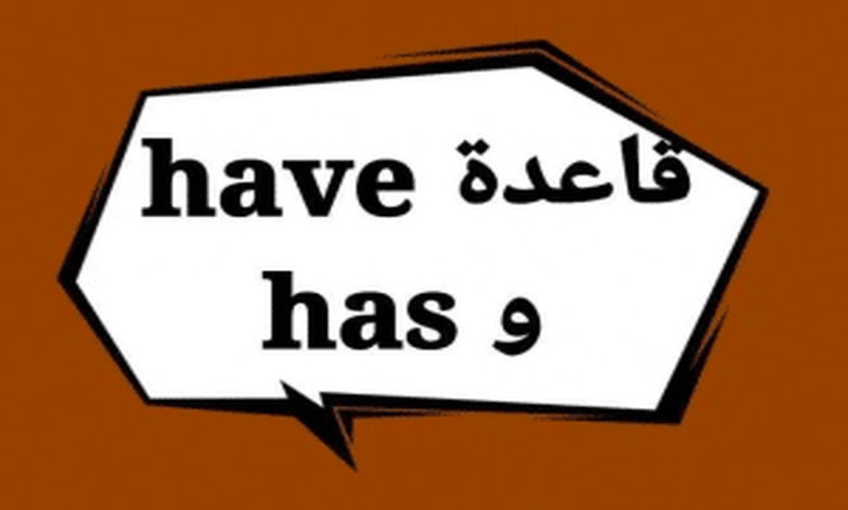 كيفية استخدام have and has