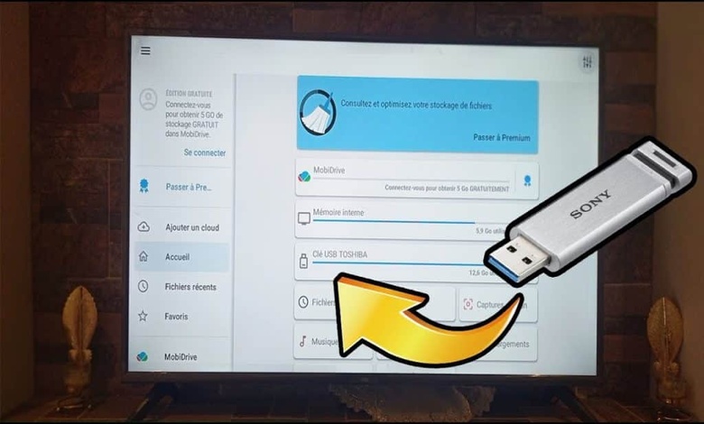 كيفية استخدام usb على التلفاز