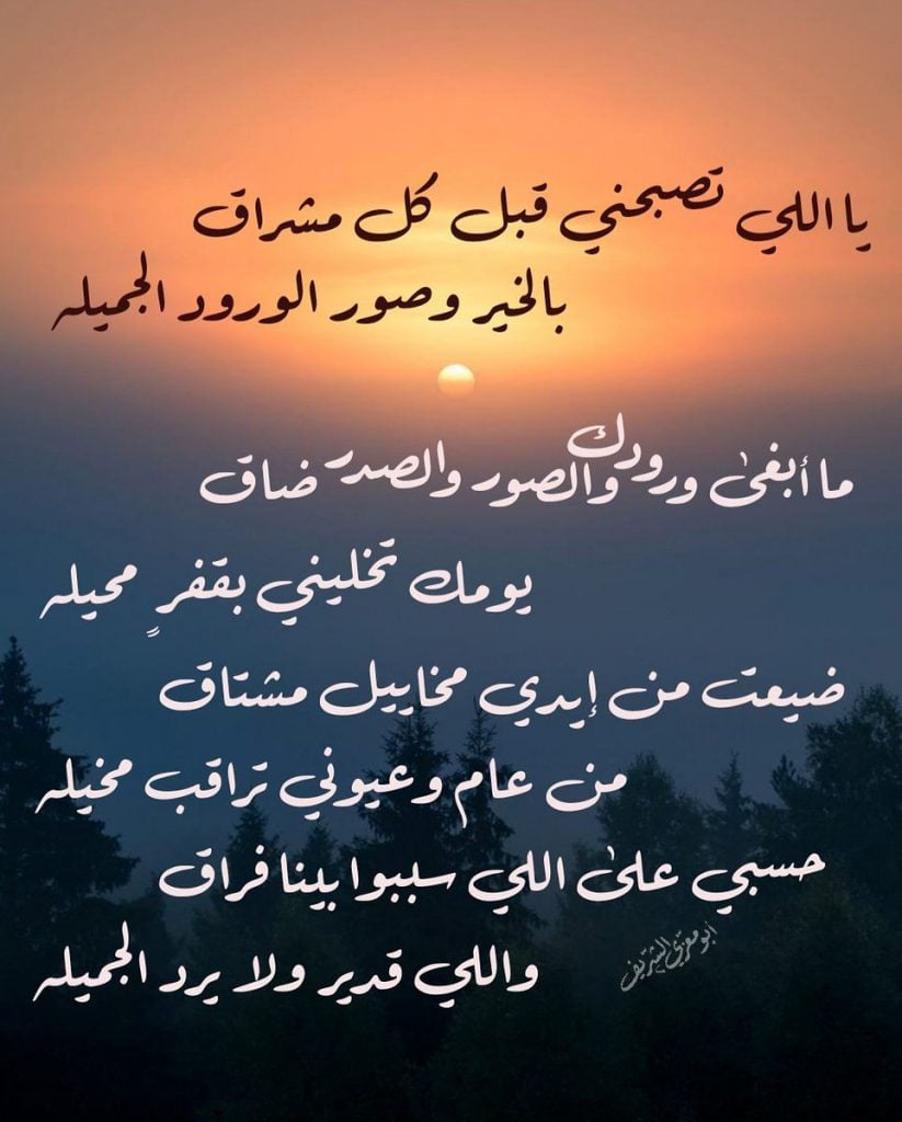 ابيات شعر حزينه