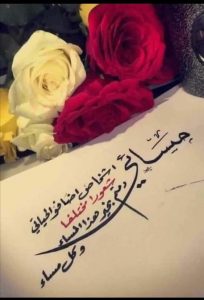 اجمل رسالة تصبحين على خير