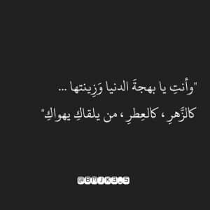 اجمل كلمات شعر غزل