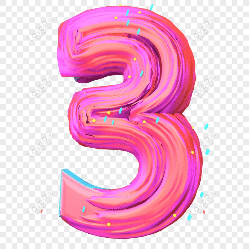 ارقام مزخرفة