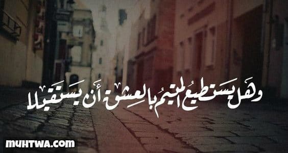 اشعار حب وغرام