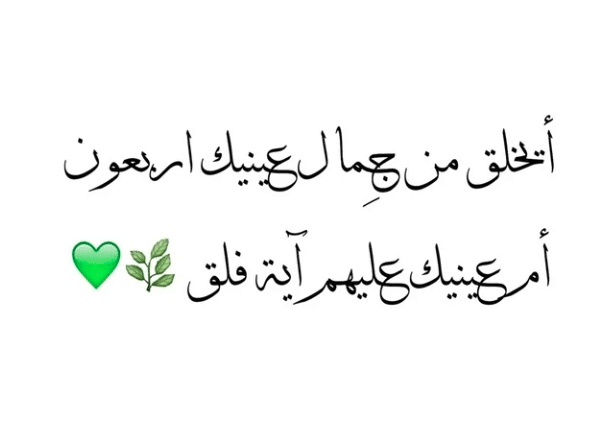 اشعار عن الجمال والاناقة