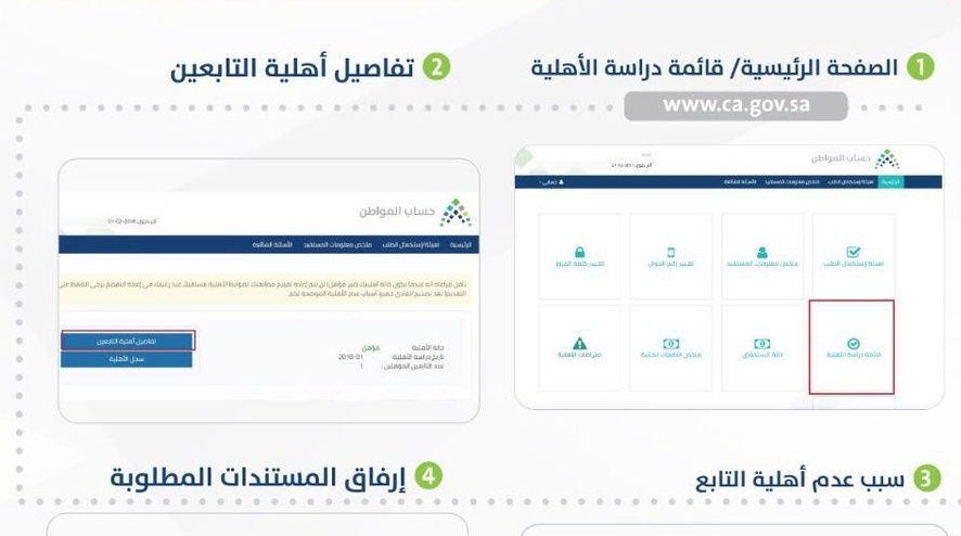 اعتراض حساب المواطن