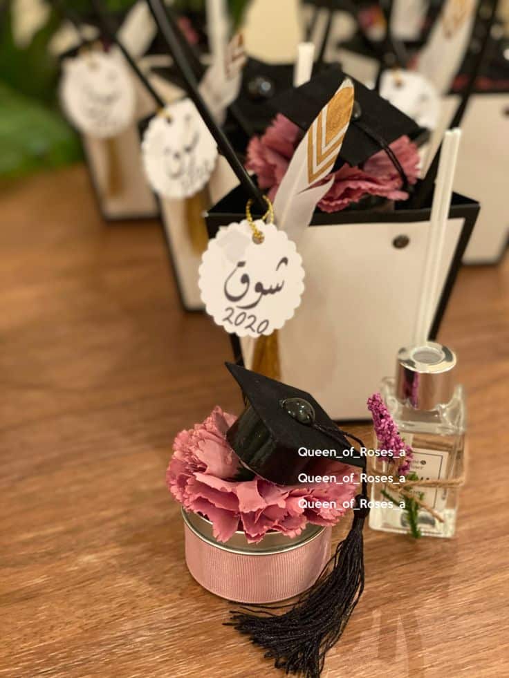 افكار توزيعات تخرج بسيطة