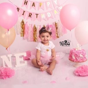 تهنئة عيد ميلاد طفلتي