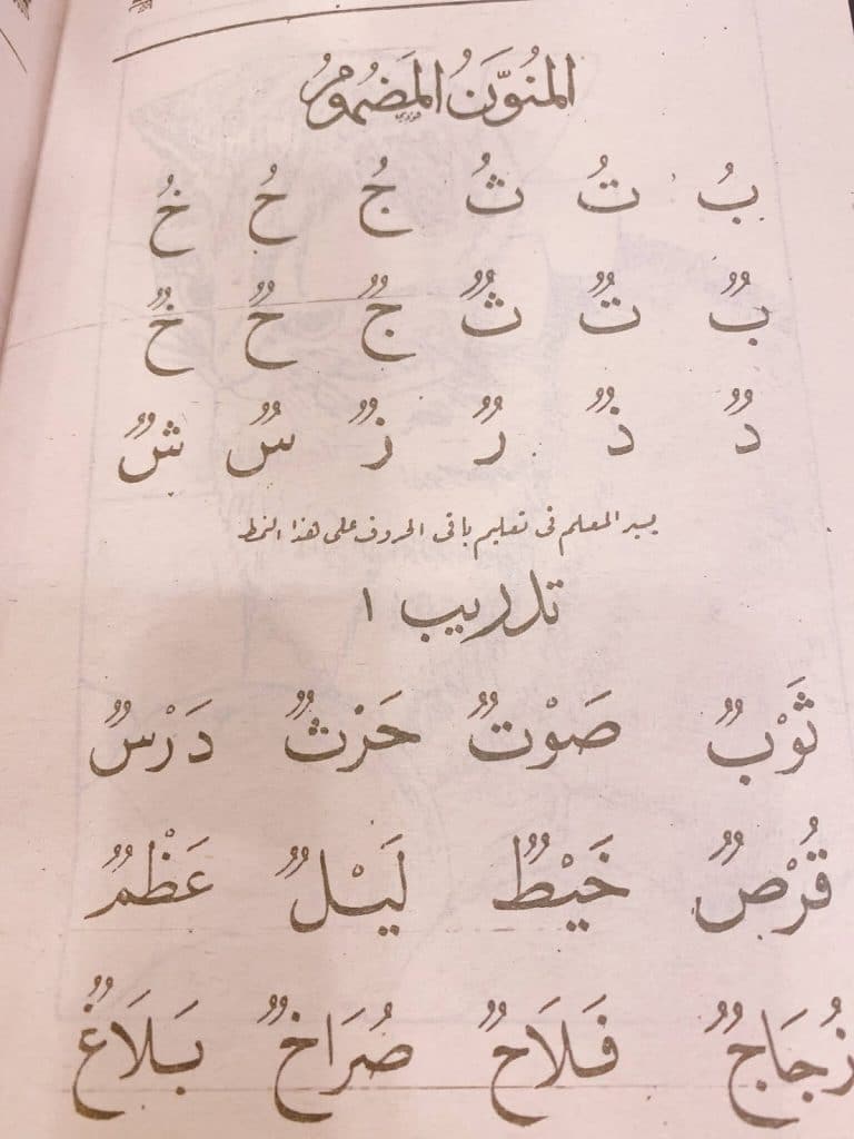 جمل فيها تنوين