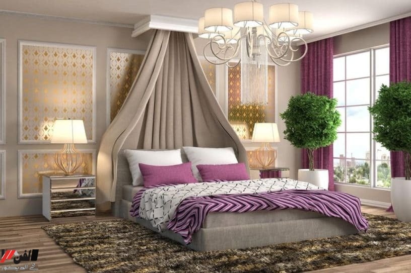 ديكورات غرف نوم للعرسان