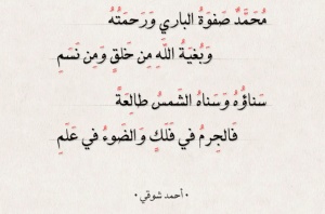 رسائل في مدح الرسول