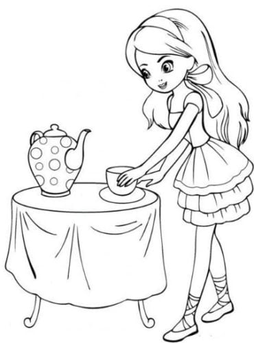 رسومات تلوين تعليمية للأطفال