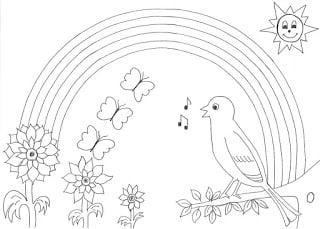 رسومات تلوين تعليمية للأطفال