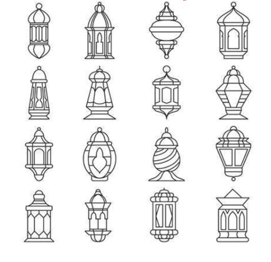 رسومات تلوين رمضان