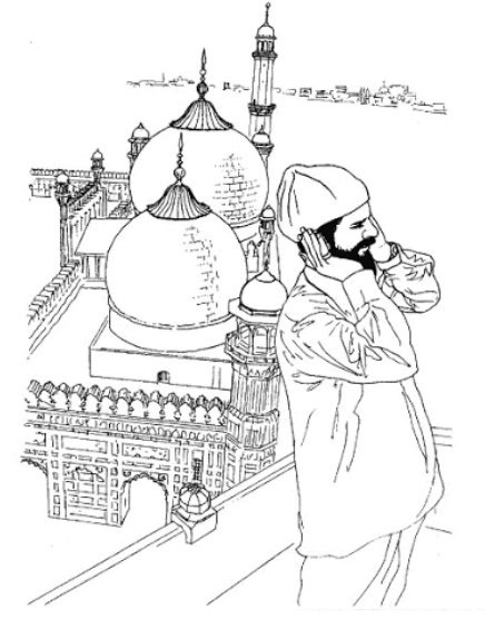 رسومات تلوين رمضان