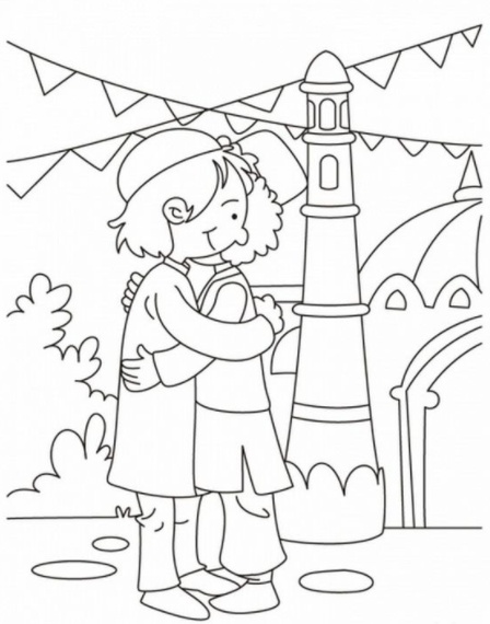 رسومات تلوين رمضان