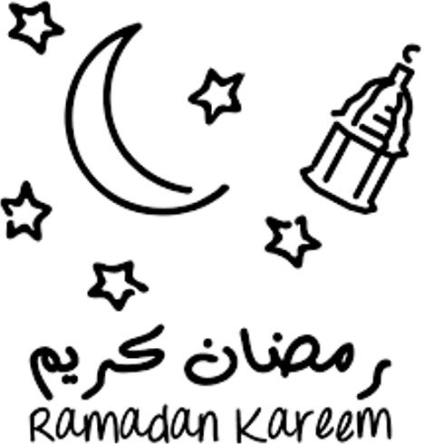 رسومات تلوين رمضان