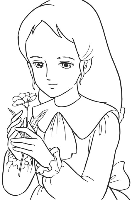 رسومات تلوين سالي