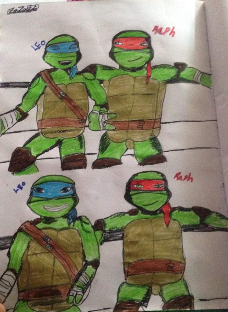 رسومات تلوين سلاحف النينجا