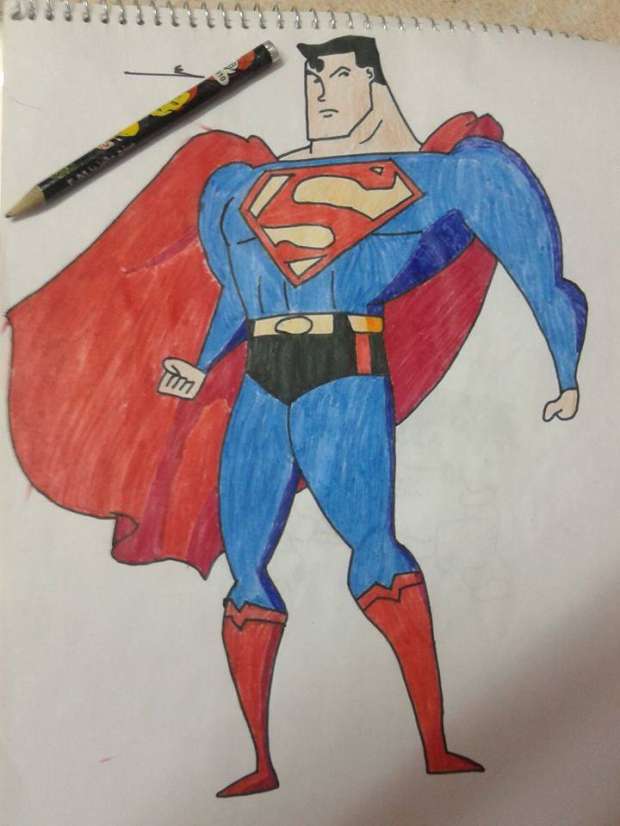 رسومات تلوين سوبر مان