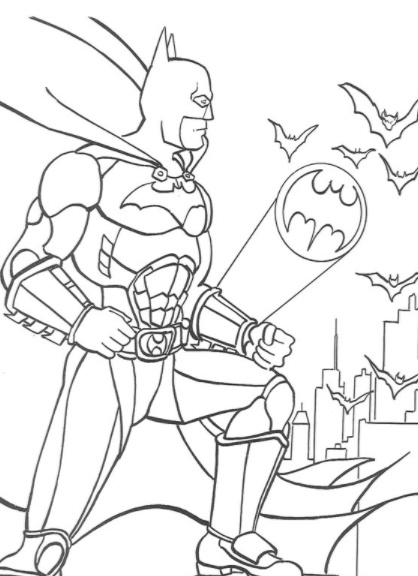 رسومات تلوين سوبر مان