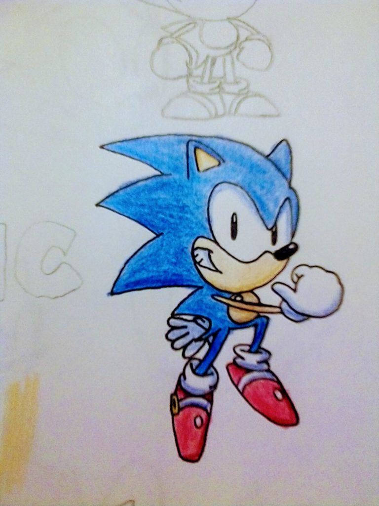 رسومات تلوين سونيك