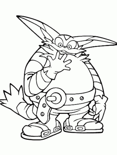 رسومات تلوين سونيك