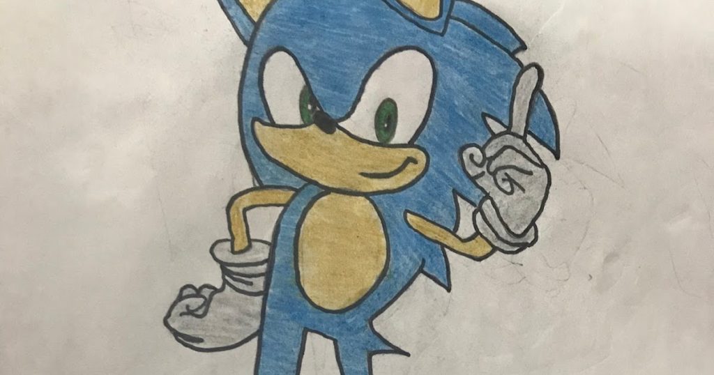 رسومات تلوين سونيك
