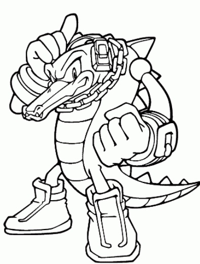 رسومات تلوين سونيك