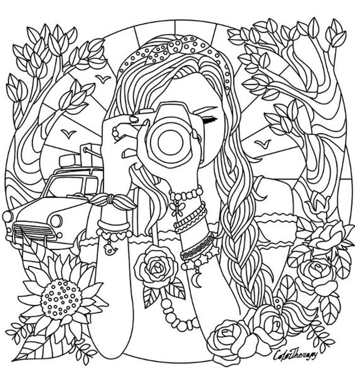 رسومات تلوين شتاء