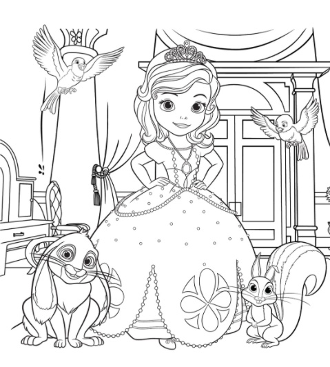 رسومات تلوين شتاء