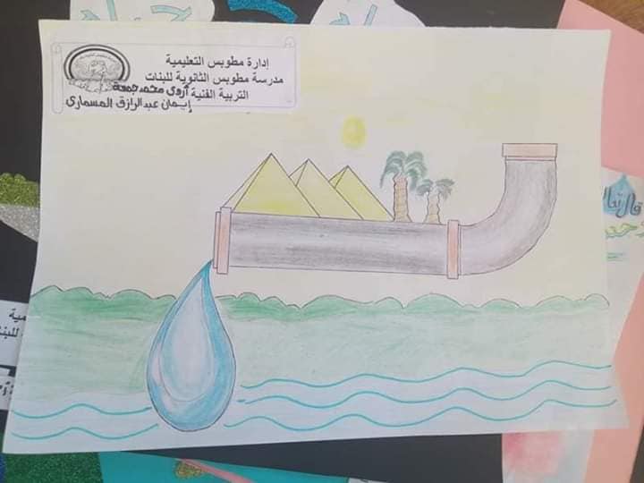 رسومات تلوين عن ترشيد استهلاك الماء