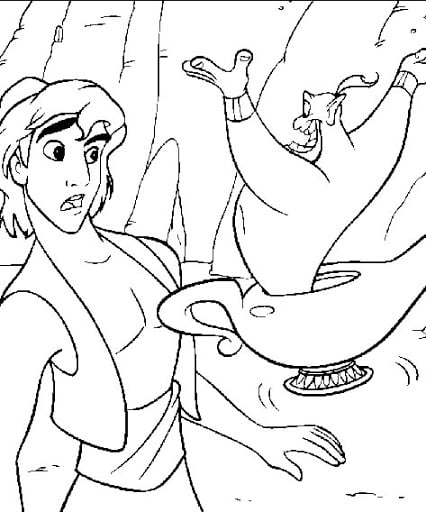 رسومات تلوين وحيد القرن