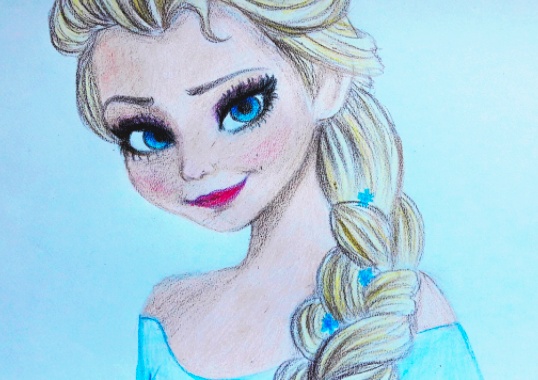 رسومات للتلوين فروزن