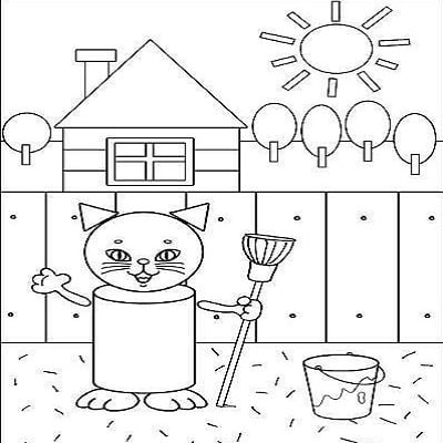 رسومات للتلوين للقسم التحضيري