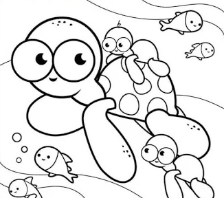 رسومات للتلوين للقسم التحضيري