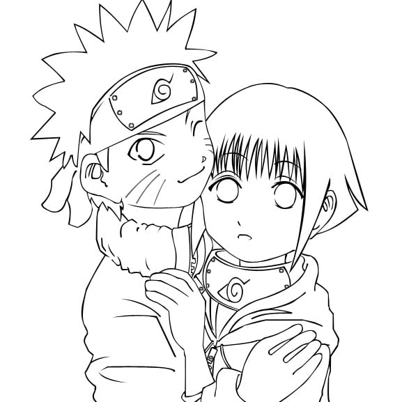 رسومات للتلوين ناروتو