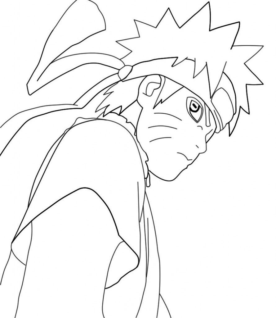 رسومات للتلوين ناروتو