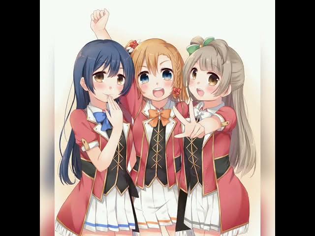 ثلاث صديقات كيوت انمي