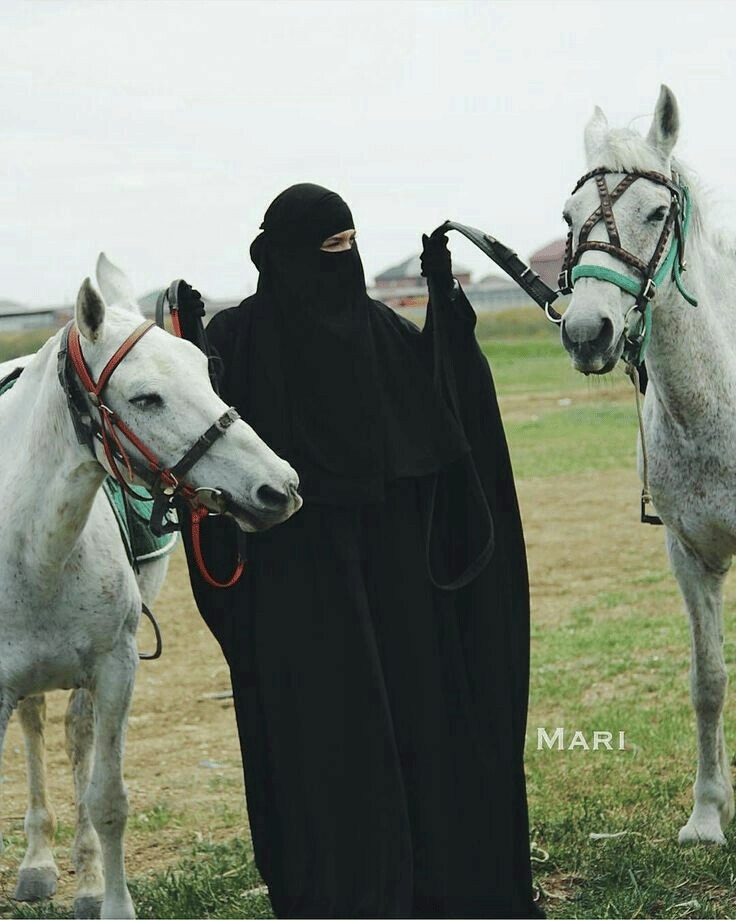 رمزيات خيول وبنات