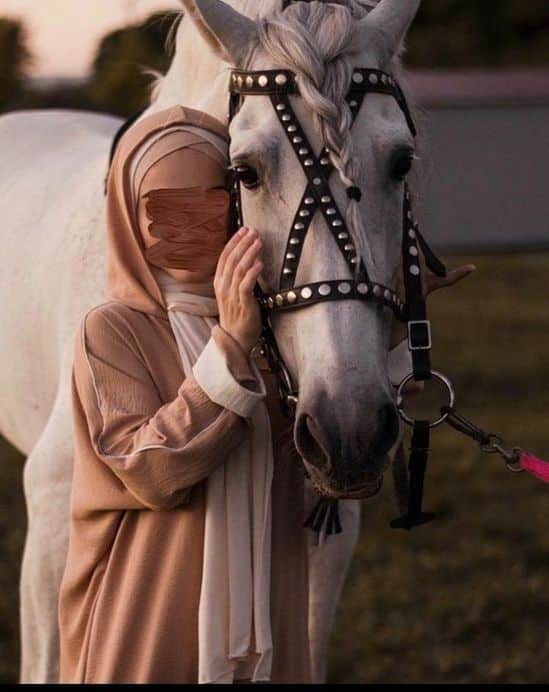 رمزيات خيول وبنات