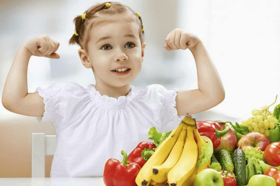 شرح الغذاء الصحي للأطفال