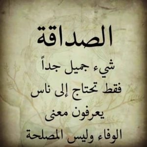 شعر عن الصداقة
