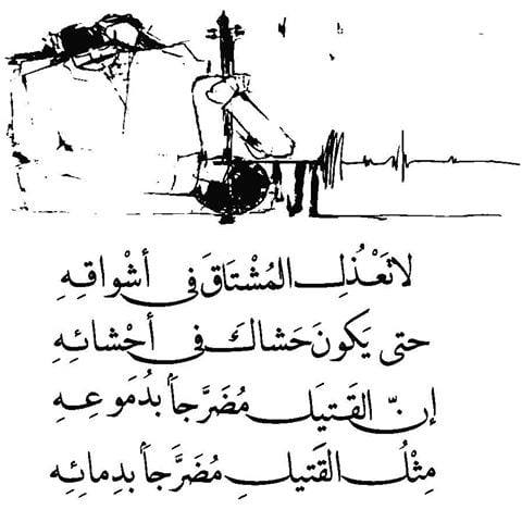 شعر غزل للمتنبي