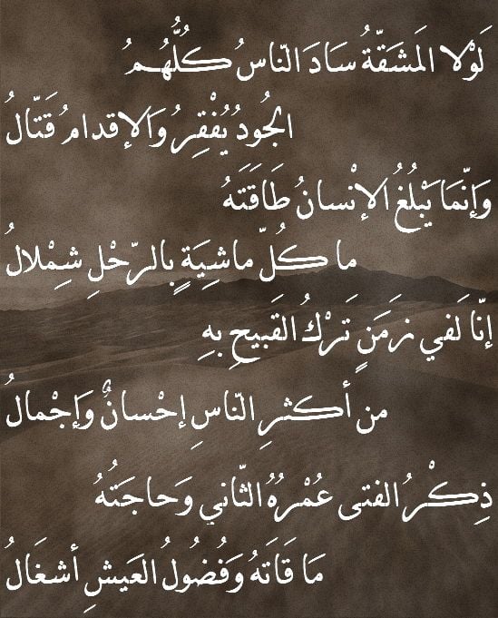 شعر وصف الشجاعة