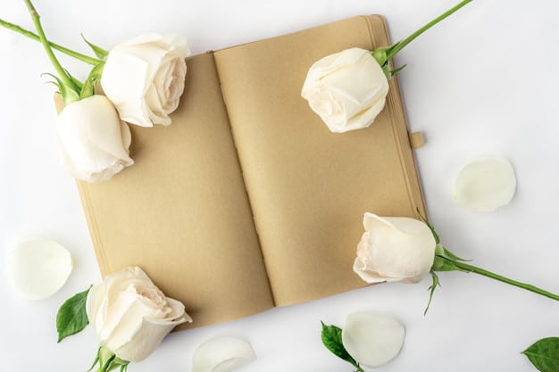 شكر على هدية ورد