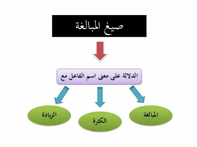 صيغة المبالغة