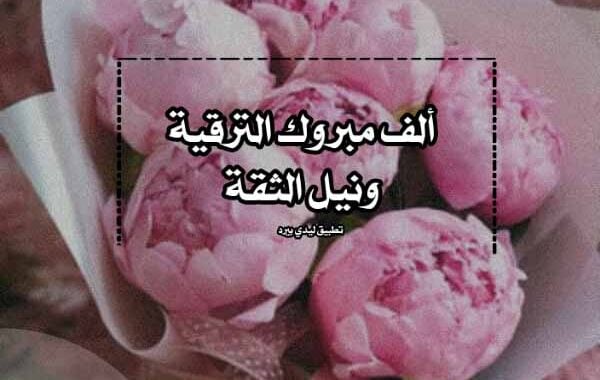 عبارات تهنئة بالترقية العسكرية