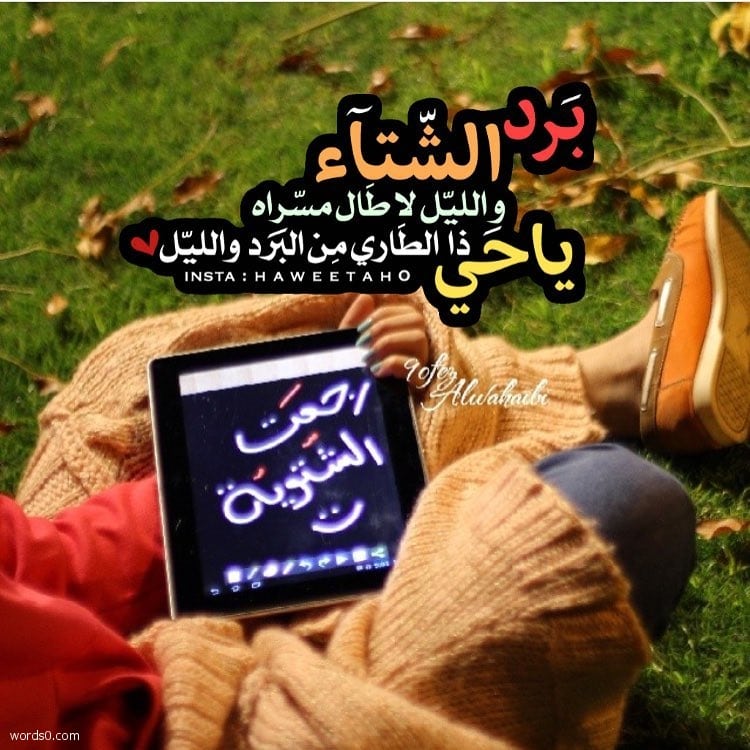 عبارات عن شتاء