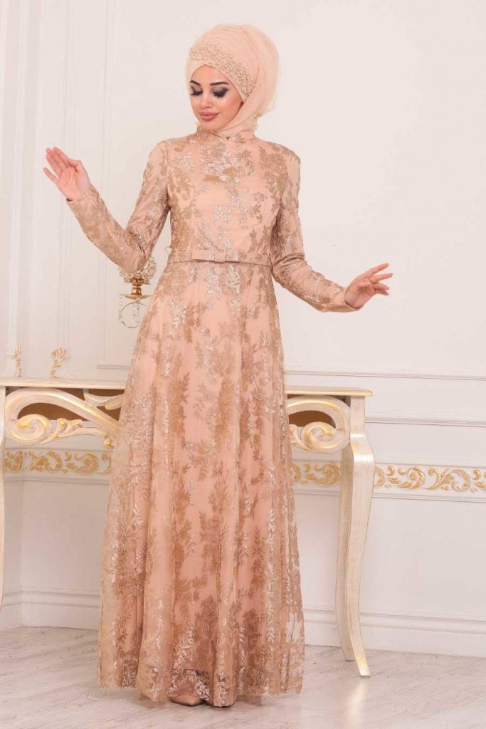 فساتين سواريه محجبات تركي 2020